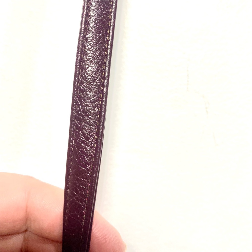 Authentic Python Burgundy Red Purple Brown Crossb… - image 8